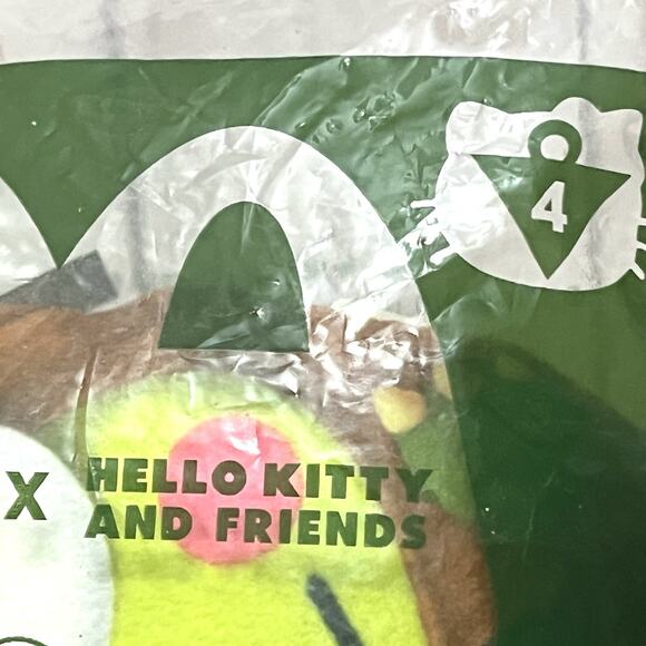 McDonald’s 2024 Yu-Gi-Oh x Hello Kitty and Friends Keroppi x Kuriboh Plush #4 - Picture 5 of 7